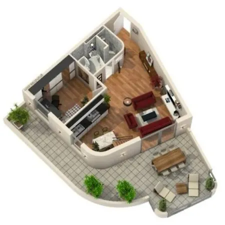 Traumwohnung Mit Grosser Dachterasse モーフェルデン・ヴァルドルフ