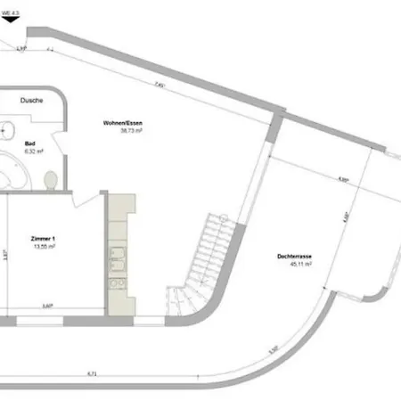 Traumwohnung Mit Grosser Dachterasse *