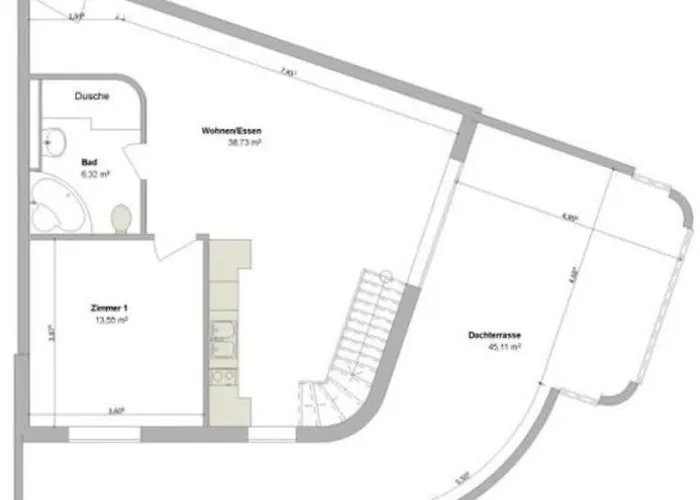 Traumwohnung Mit Grosser Dachterasse *